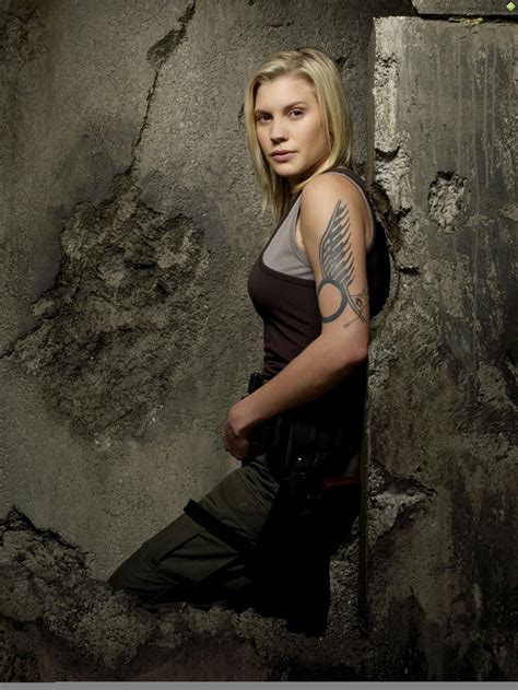 February 12, 2021. Battlestar Galactica star Katee Sackhoff is currently riding high in her new role as Bo-Katan Kryze on Disney+’s The Mandalorian. She recently appeared on Michael Rosenbaum ...